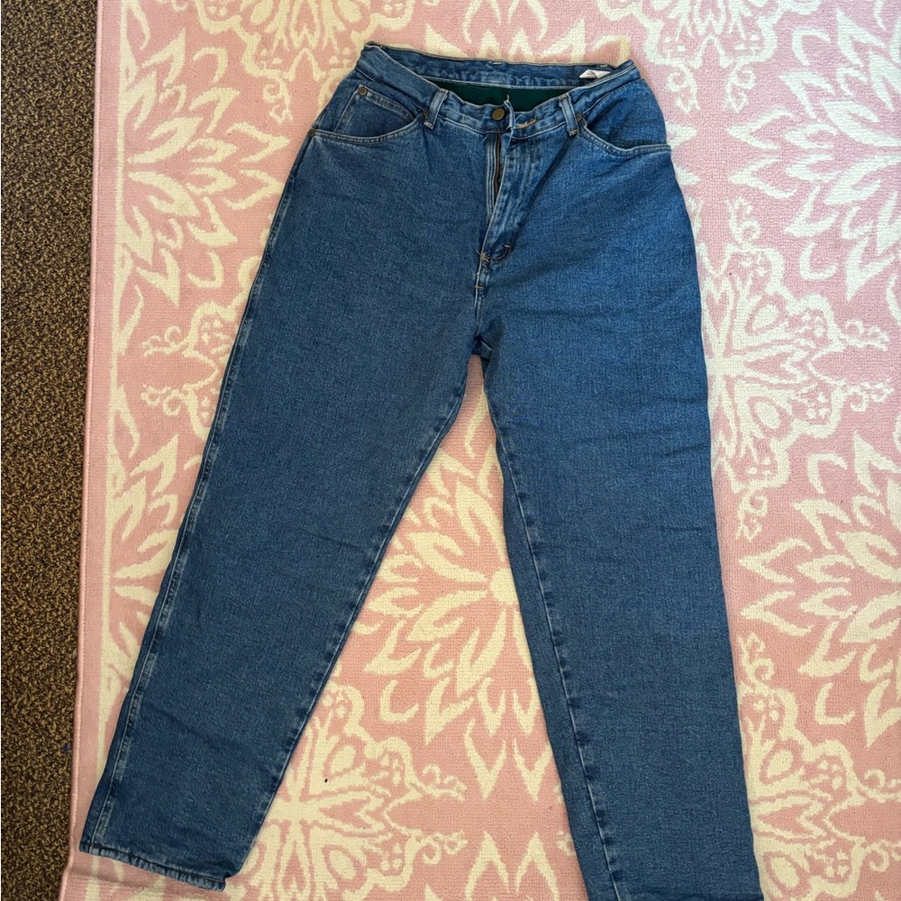 Wrangler High Rise Blue Jeans with Classic Fit